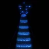  kék LED karácsonyfa 688 LED 300 cm