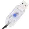  kék LED karácsonyfa zászlórúdra 200 LED 180 cm