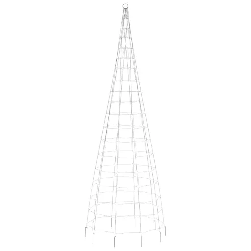  meleg fehér LED karácsonyfa zászlórúdra 550 LED 300 cm