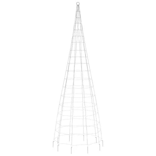  kék LED karácsonyfa zászlórúdra 550 LED 300 cm