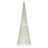  színes LED karácsonyfa zászlórúdra 1534 LED 500 cm