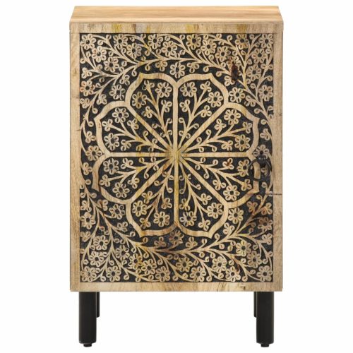  tömör mangófa fürdőszobaszekrény 38 x 33 x 58 cm