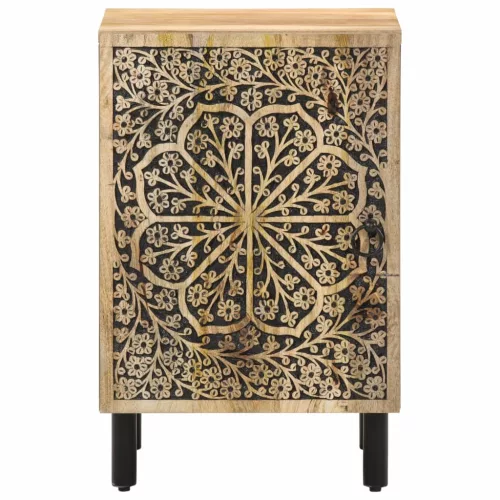  tömör mangófa fürdőszobaszekrény 38 x 33 x 58 cm