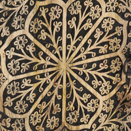  tömör mangófa fürdőszobaszekrény 38 x 33 x 58 cm