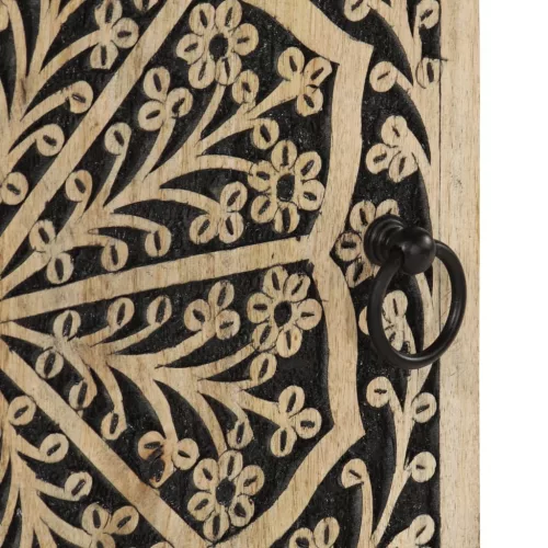  tömör mangófa kisszekrény 40 x 33 x 75 cm