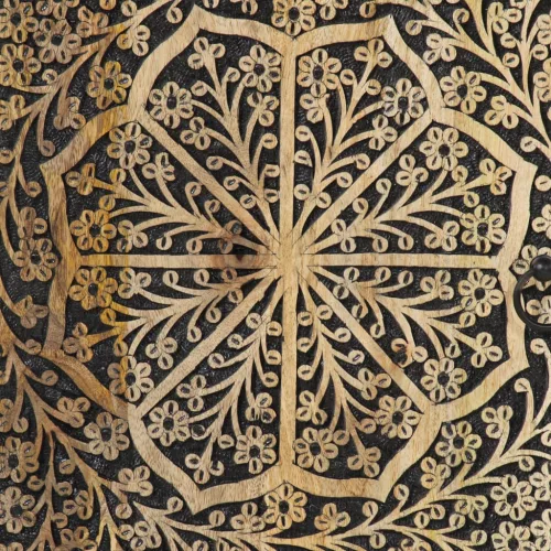  tömör mangófa kisszekrény 40 x 33 x 75 cm