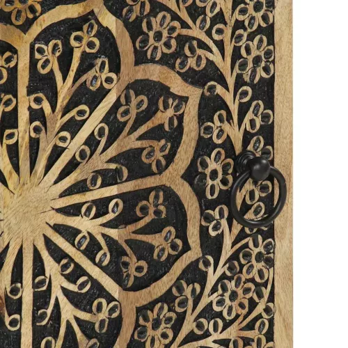  tömör mangófa tálalószekrény 40 x 33 x 110 cm  