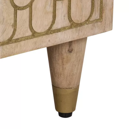  tömör mangófa tálalószekrény 60 x 33 x 75 cm