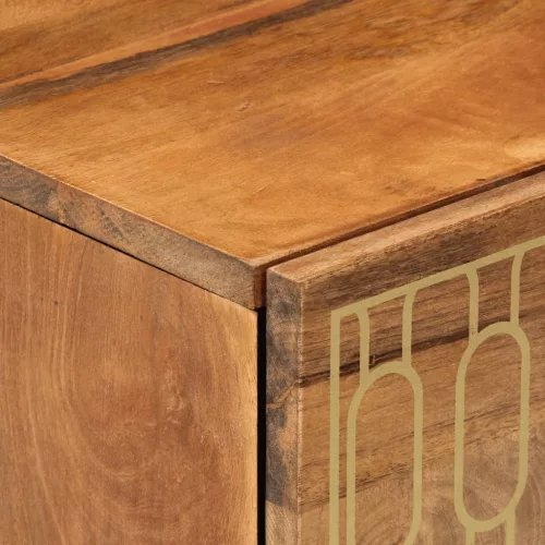  tömör mangófa éjjeliszekrény 50 x 33 x 60 cm