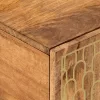  tömör mangófa dohányzóasztal 100 x 54 x 40 cm