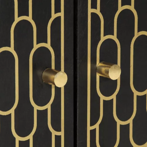  tömör mangófa fürdőszobai mosdószekrény 62 x 33 x 58 cm