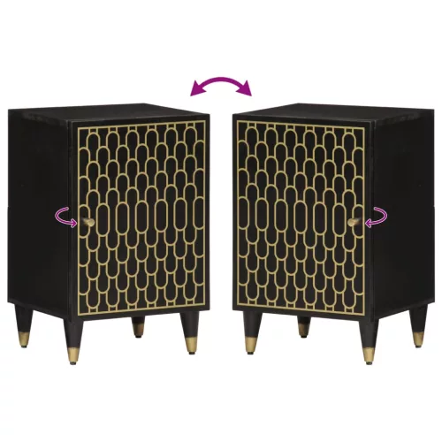  tömör mangófa fürdőszobaszekrény 38 x 33 x 58 cm