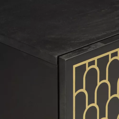  tömör mangófa fürdőszobaszekrény 38 x 33 x 58 cm