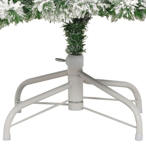  csuklópántos műkarácsonyfa hóval 180 cm