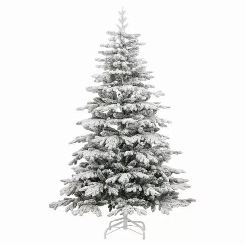  csuklópántos műkarácsonyfa hóval 210 cm