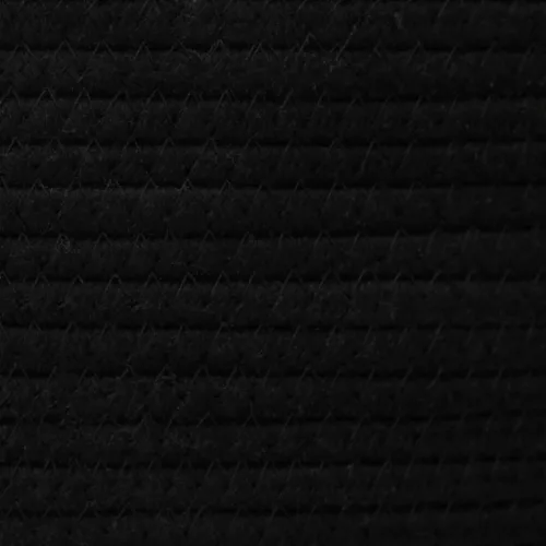  2 db fehér-fekete pamut tárolókosár