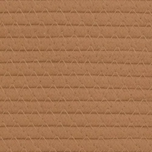  barna-fehér pamut tárolókosár Ø49 x 65 cm