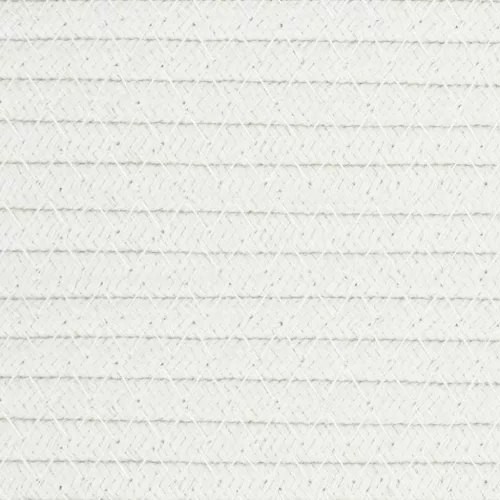  fekete-fehér pamut tárolókosár Ø49 x 65 cm