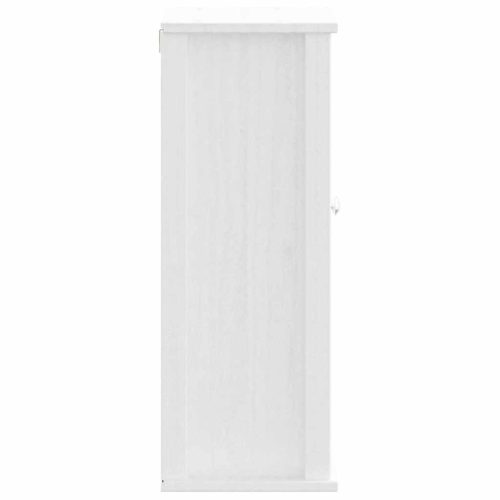  BERG fehér tömör fenyőfa fürdőszobai faliszekrény 40x27x71,5 cm