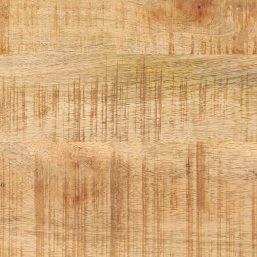  tömör mangófa és vas fürdőszobai szekrény 40 x 27 x 90 cm