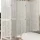  5 paneles fehér tömör császárfa térelválasztó