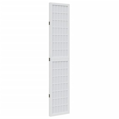  3 paneles fehér tömör császárfa térelválasztó