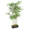  zöld mű bambuszfa 730 levéllel 120 cm