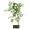  zöld mű bambuszfa 730 levéllel 120 cm