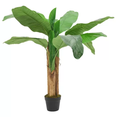  zöld mű banánfa 9 levéllel 120 cm