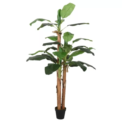  zöld mű banánfa 18 levéllel 150 cm