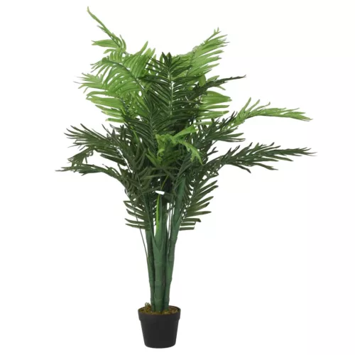  zöld mű pálmafa 28 levéllel 120 cm