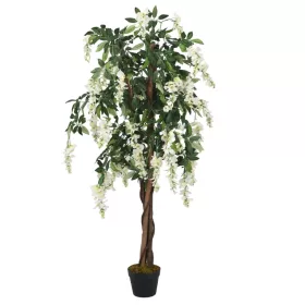  zöld és fehér mű akácfa 1260 levéllel 180 cm