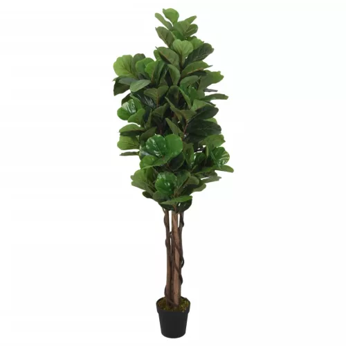  zöld mű-lantlevelűfikusz 180 levél 150 cm