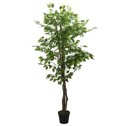  zöld mű fikusz fa 378 levéllel 80 cm