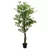  zöld mű fikusz fa 756 levéllel 150 cm
