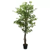  zöld mű fikusz fa 756 levéllel 150 cm