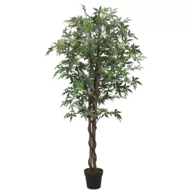  zöld mű juharfa 336 levéllel 120 cm