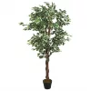  zöld mű fikusz fa 378 levéllel 80 cm