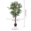  zöld mű fikusz fa 378 levéllel 80 cm