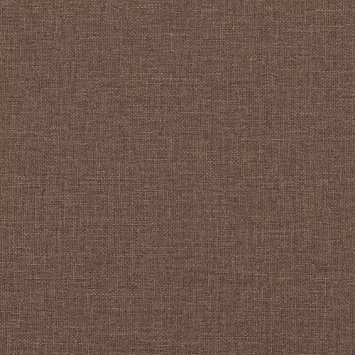  kétszemélyes barna szövetkanapé 120 cm