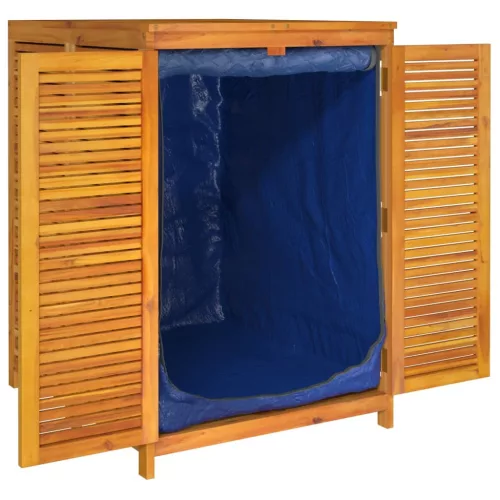  tömör akácfa kerti tárolóláda 70 x 87 x 104 cm