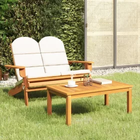  2 részes tömör akácfa kerti Adirondack ülőgarnitúra