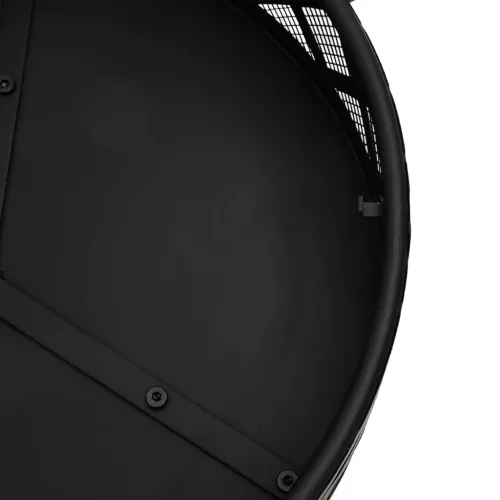  acél XXL méretű tűztál piszkavassal 70 cm