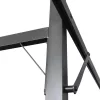  krémszínű pergola behúzható tetővel 589 x 292 x 230 cm