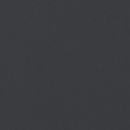  fekete oxford szövet kerti padpárna 120 x 50 x 7 cm