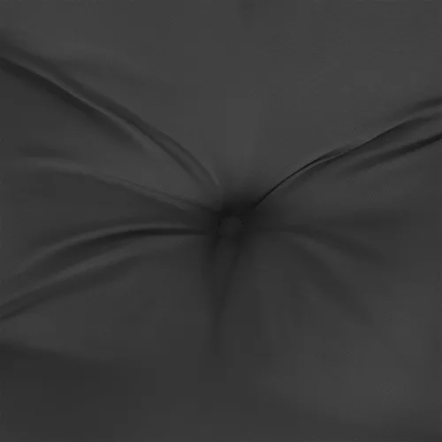  fekete oxford szövet kerti padpárna 110 x 50 x 7 cm