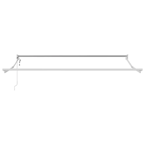  Behúzható napellenző Fehér 300 x 250 cm Alumínium