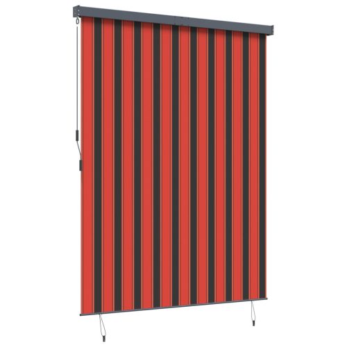  Kültéri Rolós Árnyék narancssárga és barna 220 x 250 cm szövet