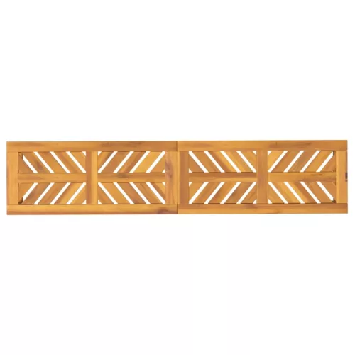  tömör akácfa kerti pad 150 cm
