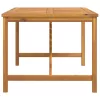  tömör akácfa kerti étkezőasztal 150 x 90 x 74 cm